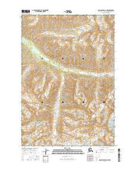 Anchorage D-6 NW Alaska Current topographic map, 1:25000 scale, 7.5 X 7.5 Minute, Year 2016