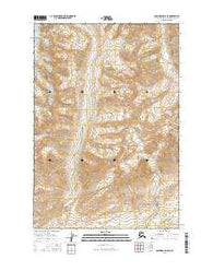 Anchorage D-6 SE Alaska Current topographic map, 1:25000 scale, 7.5 X 7.5 Minute, Year 2016