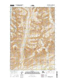 Anchorage D-6 SE Alaska Current topographic map, 1:25000 scale, 7.5 X 7.5 Minute, Year 2016