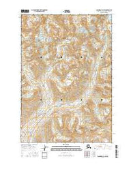 Anchorage D-6 SW Alaska Current topographic map, 1:25000 scale, 7.5 X 7.5 Minute, Year 2016