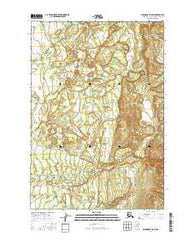 Anchorage D-8 SW Alaska Current topographic map, 1:25000 scale, 7.5 X 7.5 Minute, Year 2016