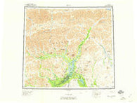 Arctic Alaska Historical topographic map, 1:250000 scale, 1 X 3 Degree, Year 1956