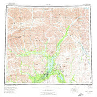 Arctic Alaska Historical topographic map, 1:250000 scale, 1 X 3 Degree, Year 1956