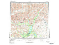 Arctic Alaska Historical topographic map, 1:250000 scale, 1 X 3 Degree, Year 1956