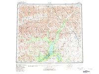 Arctic Alaska Historical topographic map, 1:250000 scale, 1 X 3 Degree, Year 1956