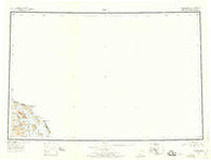 Atlin Alaska Historical topographic map, 1:250000 scale, 1 X 3 Degree, Year 1949