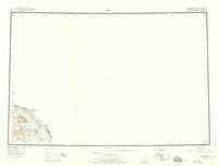 Atlin Alaska Historical topographic map, 1:250000 scale, 1 X 3 Degree, Year 1949