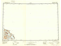 Atlin Alaska Historical topographic map, 1:250000 scale, 1 X 3 Degree, Year 1951