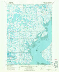 Baird Inlet B-2 Alaska Historical topographic map, 1:63360 scale, 15 X 15 Minute, Year 1954