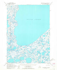 Baird Inlet C-5 Alaska Historical topographic map, 1:63360 scale, 15 X 15 Minute, Year 1953