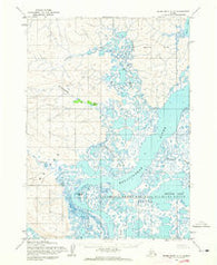 Baird Inlet C-7 Alaska Historical topographic map, 1:63360 scale, 15 X 15 Minute, Year 1954