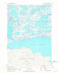 Baird Inlet D-7 Alaska Historical topographic map, 1:63360 scale, 15 X 15 Minute, Year 1954