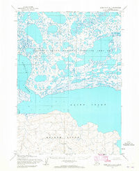 Baird Inlet D-7 Alaska Historical topographic map, 1:63360 scale, 15 X 15 Minute, Year 1954
