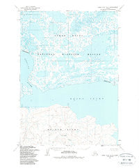 Baird Inlet D-7 Alaska Historical topographic map, 1:63360 scale, 15 X 15 Minute, Year 1954