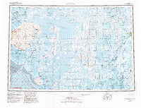 Baird Inlet Alaska Historical topographic map, 1:250000 scale, 1 X 3 Degree, Year 1954