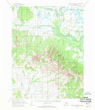 Baird Mountains A-5 Alaska Historical topographic map, 1:63360 scale, 15 X 15 Minute, Year 1955