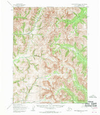 Baird Mountains B-3 Alaska Historical topographic map, 1:63360 scale, 15 X 15 Minute, Year 1955