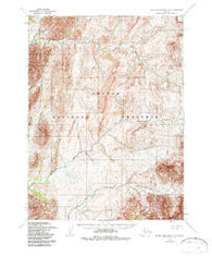 Baird Mountains C-6 Alaska Historical topographic map, 1:63360 scale, 15 X 15 Minute, Year 1955