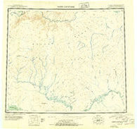 Baird Mountains Alaska Historical topographic map, 1:250000 scale, 1 X 3 Degree, Year 1951