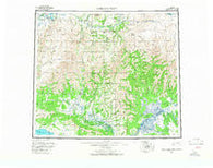 Baird Mountains Alaska Historical topographic map, 1:250000 scale, 1 X 3 Degree, Year 1956