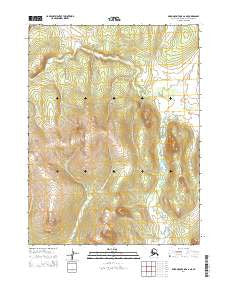 Baird Mountains A-6 NE Alaska Current topographic map, 1:25000 scale, 7.5 X 7.5 Minute, Year 2014