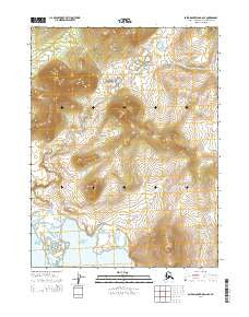 Baird Mountains A-6 SE Alaska Current topographic map, 1:25000 scale, 7.5 X 7.5 Minute, Year 2014