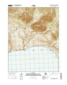 Baird Mountains A-6 SW Alaska Current topographic map, 1:25000 scale, 7.5 X 7.5 Minute, Year 2016