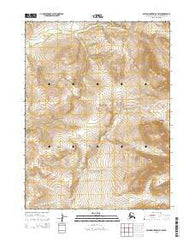 Baird Mountains B-3 SW Alaska Current topographic map, 1:25000 scale, 7.5 X 7.5 Minute, Year 2015