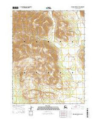 Baird Mountains B-5 NE Alaska Current topographic map, 1:25000 scale, 7.5 X 7.5 Minute, Year 2014