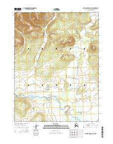 Baird Mountains B-5 SW Alaska Current topographic map, 1:25000 scale, 7.5 X 7.5 Minute, Year 2014