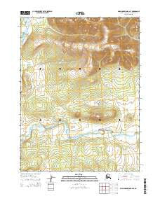 Baird Mountains B-6 SE Alaska Current topographic map, 1:25000 scale, 7.5 X 7.5 Minute, Year 2014
