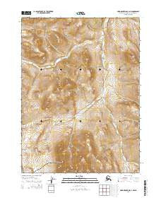 Baird Mountains C-4 NW Alaska Current topographic map, 1:25000 scale, 7.5 X 7.5 Minute, Year 2014