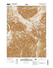 Baird Mountains C-4 SW Alaska Current topographic map, 1:25000 scale, 7.5 X 7.5 Minute, Year 2014