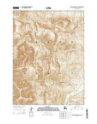 Baird Mountains D-4 SW Alaska Current topographic map, 1:25000 scale, 7.5 X 7.5 Minute, Year 2014