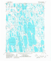 Barrow A-4 Alaska Historical topographic map, 1:63360 scale, 15 X 15 Minute, Year 1955