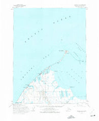 Barrow B-4 Alaska Historical topographic map, 1:63360 scale, 15 X 15 Minute, Year 1973