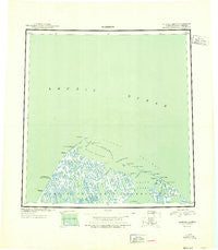 Barrow Alaska Historical topographic map, 1:250000 scale, 1 X 3 Degree, Year 1949