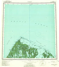 Barrow Alaska Historical topographic map, 1:250000 scale, 1 X 3 Degree, Year 1955