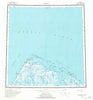 Barrow Alaska Historical topographic map, 1:250000 scale, 1 X 3 Degree, Year 1955