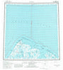 Barrow Alaska Historical topographic map, 1:250000 scale, 1 X 3 Degree, Year 1955