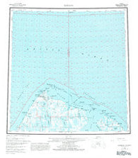 Barrow Alaska Historical topographic map, 1:250000 scale, 1 X 3 Degree, Year 1955