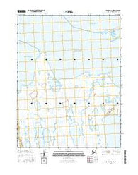 Barrow A-3 NE Alaska Current topographic map, 1:25000 scale, 7.5 X 7.5 Minute, Year 2016