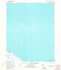 Barter Island A-3 Alaska Historical topographic map, 1:63360 scale, 15 X 15 Minute, Year 1955