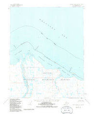Barter Island A-4 Alaska Historical topographic map, 1:63360 scale, 15 X 15 Minute, Year 1955