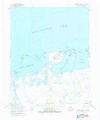 Barter Island A-5 Alaska Historical topographic map, 1:63360 scale, 15 X 15 Minute, Year 1955