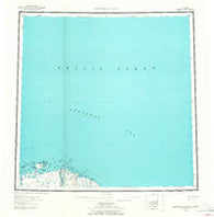 Barter Island Alaska Historical topographic map, 1:250000 scale, 1 X 3 Degree, Year 1959