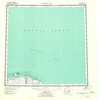 Barter Island Alaska Historical topographic map, 1:250000 scale, 1 X 3 Degree, Year 1959