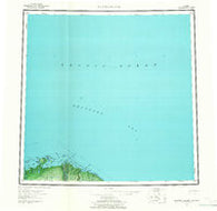Barter Island Alaska Historical topographic map, 1:250000 scale, 1 X 3 Degree, Year 1959