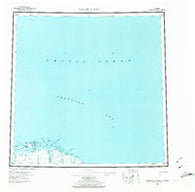 Barter Island Alaska Historical topographic map, 1:250000 scale, 1 X 3 Degree, Year 1959