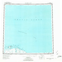 Barter Island Alaska Historical topographic map, 1:250000 scale, 1 X 3 Degree, Year 1959